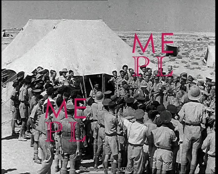 : British Troops Applauding Winston Churchill : British Troops Applauding Winston Churchill