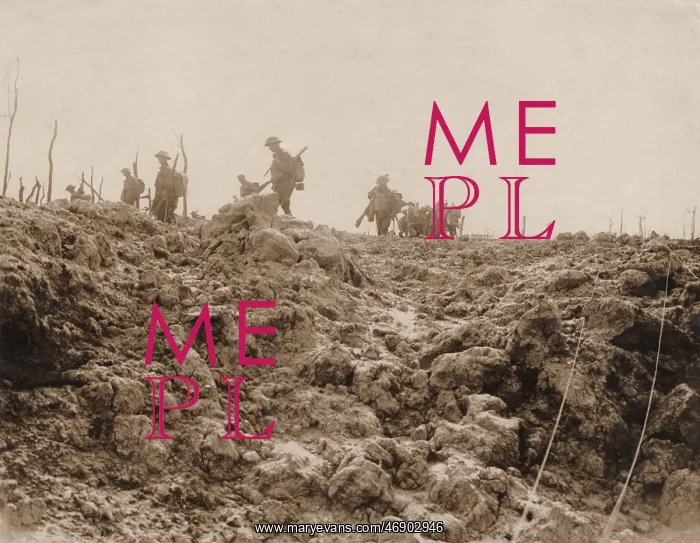 : British troops, Battle of Flanders, WW1 : British troops, Battle of Flanders, WW1