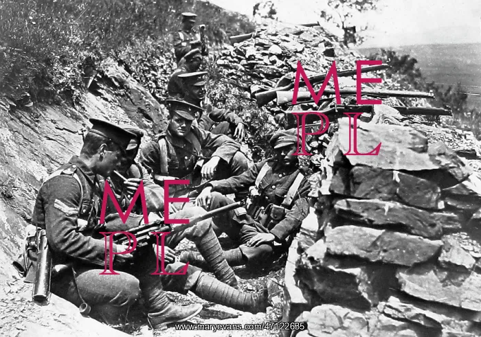  : British troops in Salonika during WW1