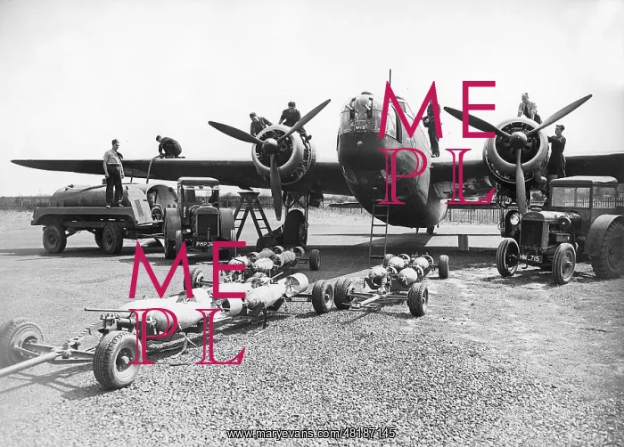 : British Vickers Wellington'-bomber, 1941 : British Vickers Wellington'-bomber, 1941