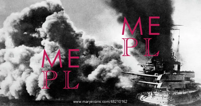 : British warship in combat, 1916 : British warship in combat, 1916
