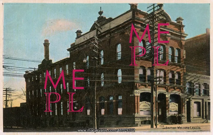 : British Welcome League HQ, Toronto, Canada : British Welcome League HQ, Toronto, Canada