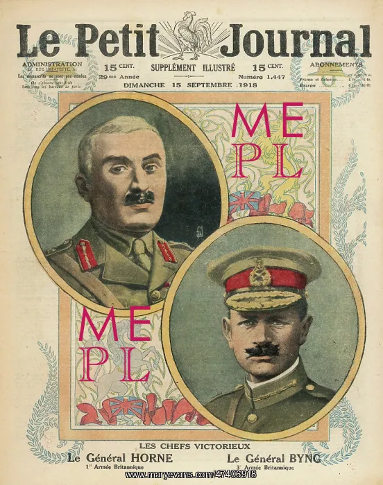 : BRITISH WWI GENERALS : BRITISH WWI GENERALS