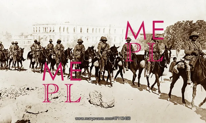  : British Yeomanry in Damascus during the First World War