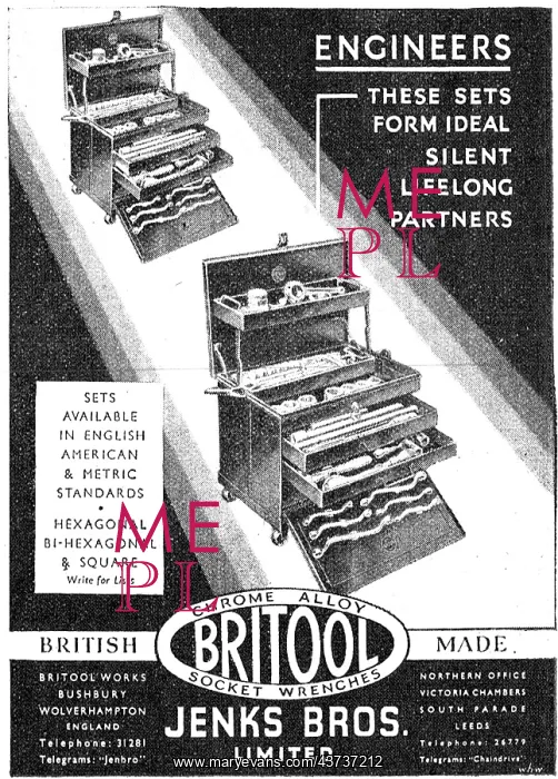 : Britool Engineers Tool Sets : Britool Engineers Tool Sets