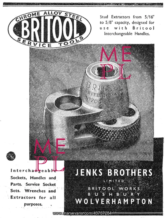 : Britool Service Tools - Stud Extractors : Britool Service Tools - Stud Extractors
