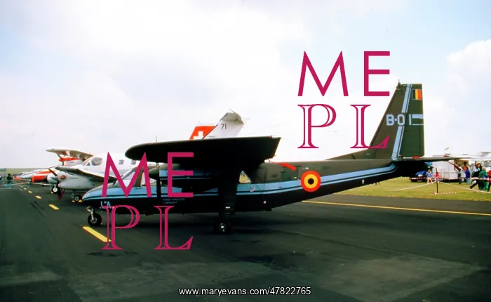 : Britten-Norman BN-2A islander B-01 - OT-ALA : Britten-Norman BN-2A islander B-01 - OT-ALA
