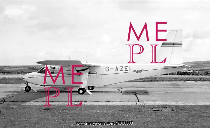 : Britten-Norman BN-2A Islander G-AEZI : Britten-Norman BN-2A Islander G-AEZI