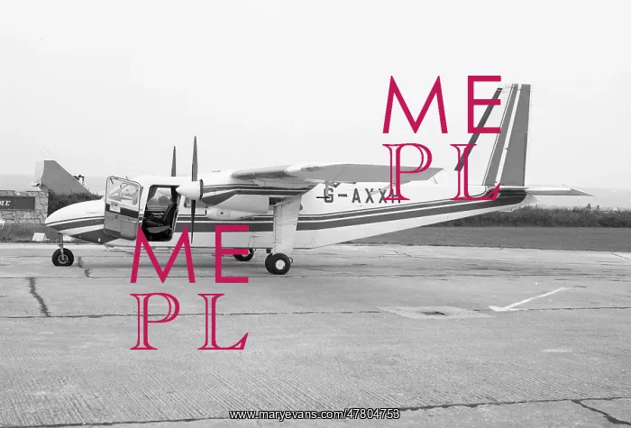: Britten-Norman BN-2A Islander G-AXXH : Britten-Norman BN-2A Islander G-AXXH