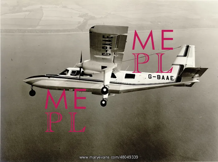 : A Britten-Norman BN2A-35 Islander G-BAAE : A Britten-Norman BN2A-35 Islander G-BAAE