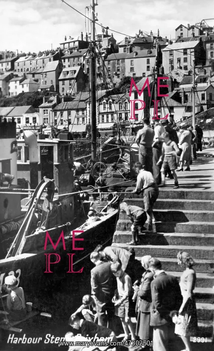  : BRIXHAM / HARBOUR STEPS