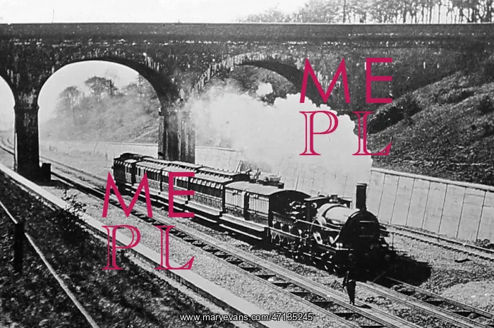 : A Broad Gauge Train on the GWR in the Thames Valley