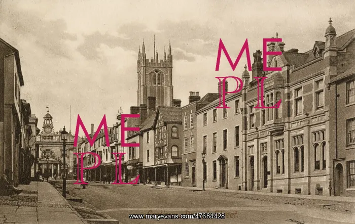 : Broad Street, Ludlow, Shropshire : Broad Street, Ludlow, Shropshire