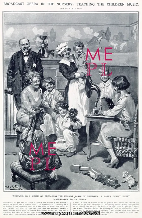  : Broadcast Opera in the Nursery 1923