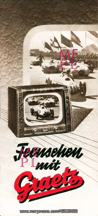  : broadcast, television, advertising, Graetz typ