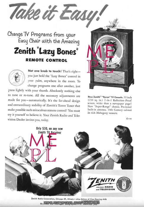 : broadcast, television, advertising, Zenith remote : broadcast, television, advertising, Zenith remote