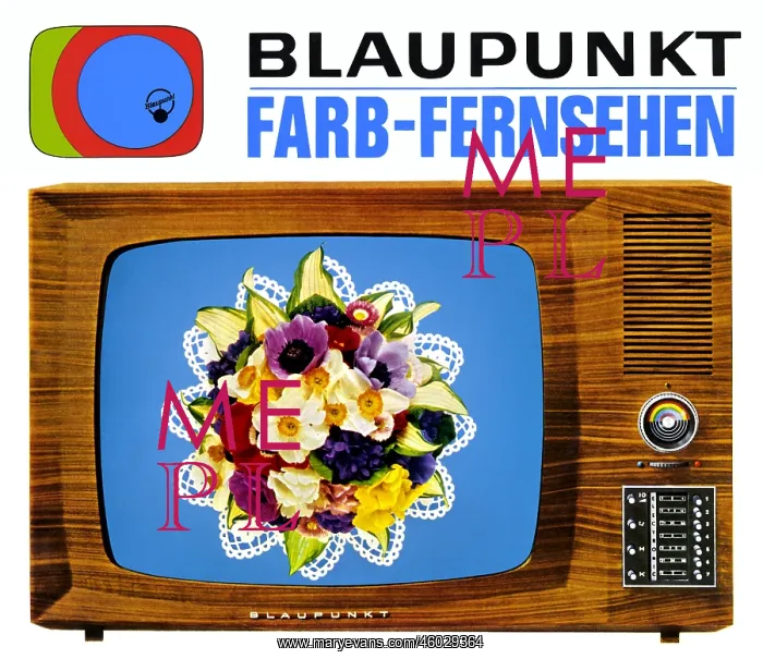 : broadcast, television, TV set, typ Blaupunkt