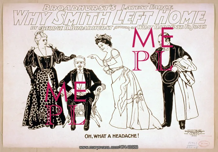 : Broadhurst's latest farce, Why Smith left home by George H : Broadhurst's latest farce, Why Smith left home by George H