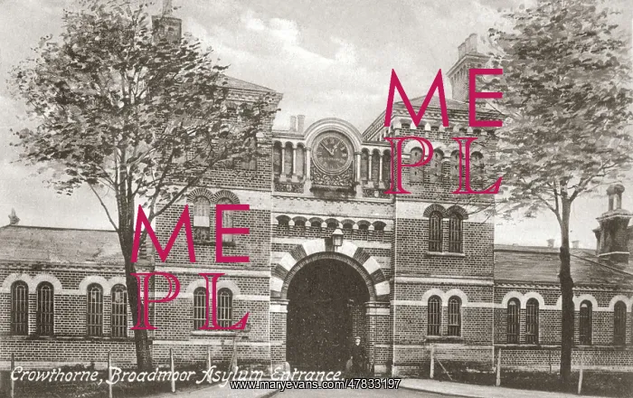 : Broadmoor Asylum, Crowthorne, Berkshire : Broadmoor Asylum, Crowthorne, Berkshire