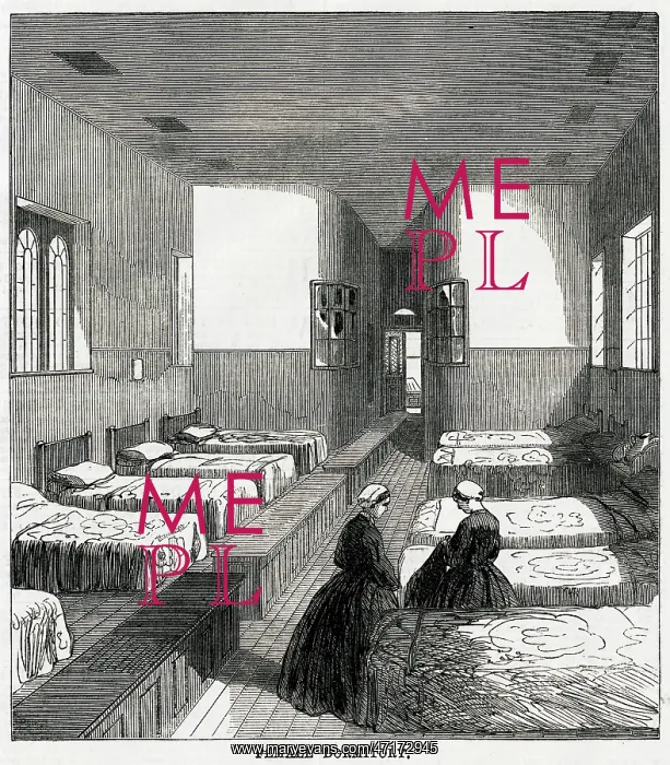 : Broadmoor - female dormitory 1867 : Broadmoor - female dormitory 1867