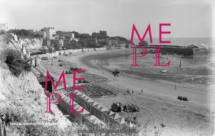 : Broadstairs Bay in 1879 : Broadstairs Bay in 1879