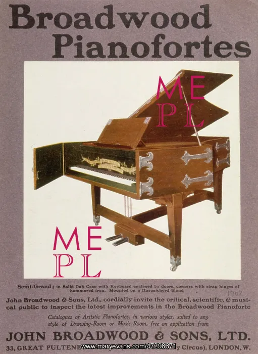 : BROADWOOD PIANO 1902 - 2