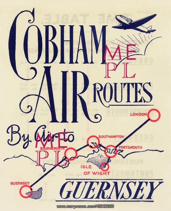 : Brochure design, Cobham Air Routes : Brochure design, Cobham Air Routes