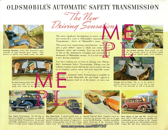 : Brochure page, Oldsmobile cars : Brochure page, Oldsmobile cars
