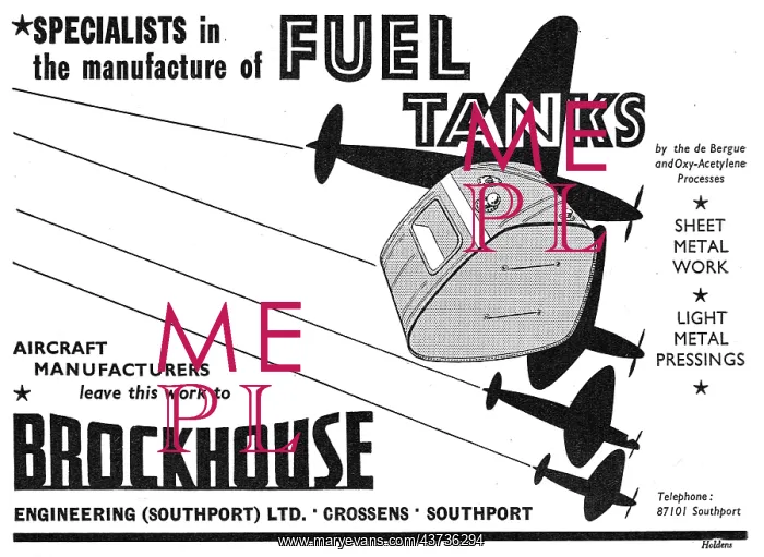 : Brockhouse Engineering - Aircraft Sheet Metal Work : Brockhouse Engineering - Aircraft Sheet Metal Work