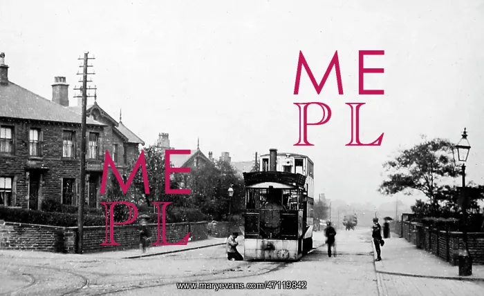  : Broken-down steam tram, Thornbury