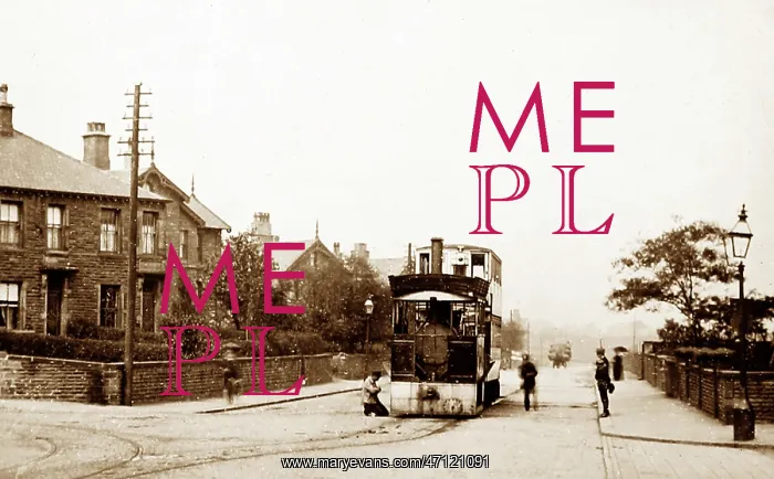  : Broken-down steam tram, Thornbury