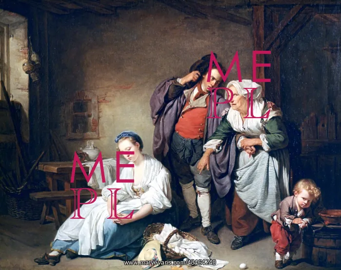 : Broken Eggs Artist: Jean-Baptiste Greuze : Broken Eggs Artist: Jean-Baptiste Greuze