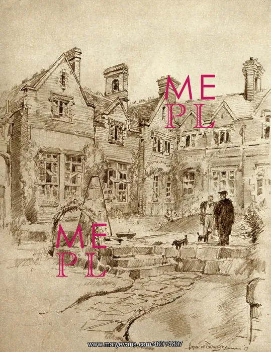 : Bromsgrove School, Worcestershire, the quad : Bromsgrove School, Worcestershire, the quad