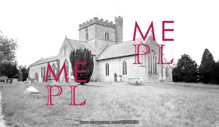  : Bromyard, the Church of St Peter c1960