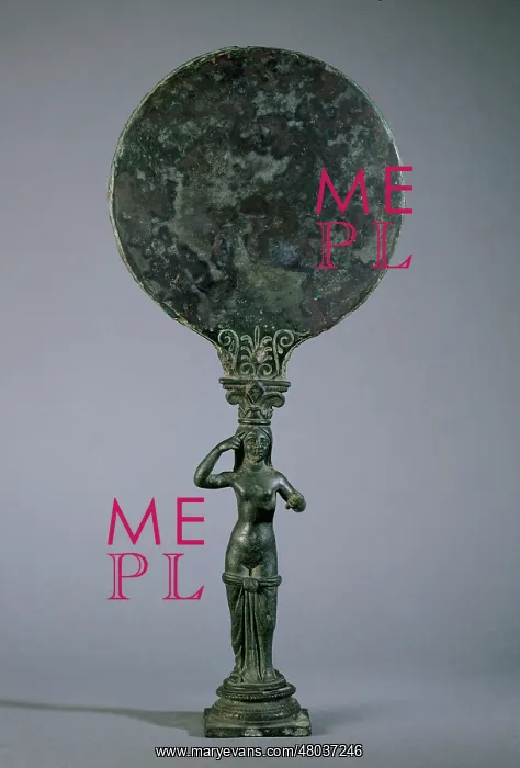 : Bronze base-mirror : Bronze base-mirror