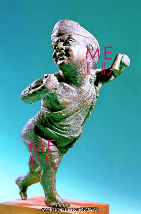 : Bronze figurine of a dancing dwarf. National Bardo : Bronze figurine of a dancing dwarf. National Bardo