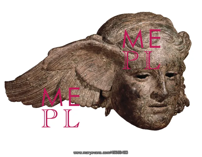 : Bronze head of Hypnos. 1st-2nd c. God of Sleep : Bronze head of Hypnos. 1st-2nd c. God of Sleep