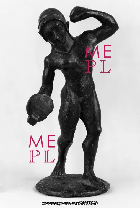 : Bronze thrower. Etruscan : Bronze thrower. Etruscan