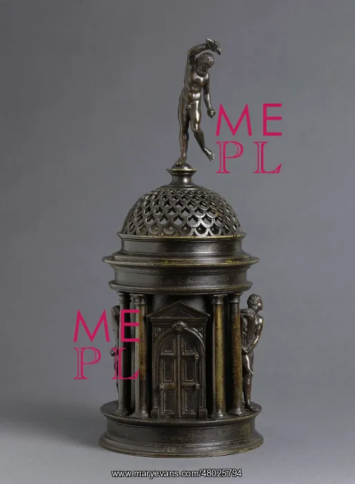 : Bronze writing case : Bronze writing case