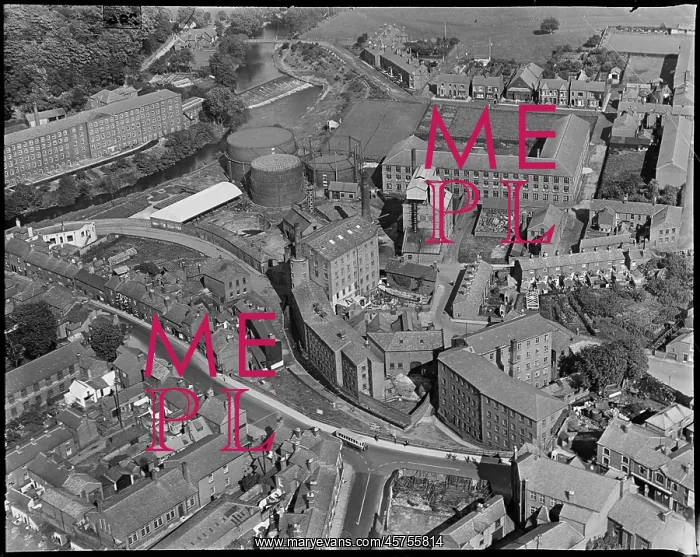 : Brook Mill, New Mill and Congleton Gas Works, Congleton : Brook Mill, New Mill and Congleton Gas Works, Congleton