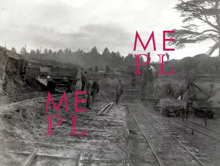: Brooklands Circuit - Weybridge, Surrey - Track Construction : Brooklands Circuit - Weybridge, Surrey - Track Construction