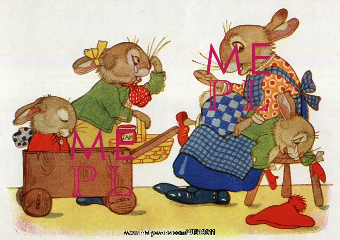 : Brother Bunny ate the oranges and jam from the shopping : Brother Bunny ate the oranges and jam from the shopping
