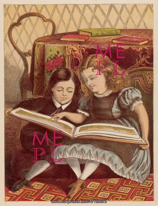 : BROTHER & SISTER READING : BROTHER & SISTER READING