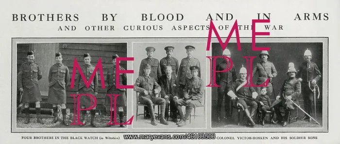 : Brothers by blood and in arms, 1915 : Brothers by blood and in arms, 1915