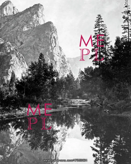 : Three Brothers and River Merced, Yosemite : Three Brothers and River Merced, Yosemite