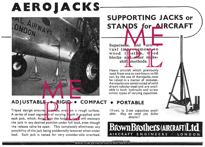 : Brown Brothers - Aerojacks. Aircraft : Brown Brothers - Aerojacks. Aircraft