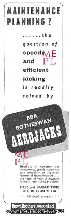 : Brown Brothers Aircraft & General : Brown Brothers Aircraft & General
