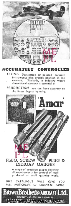 : Brown Brothers Amar Gauges : Brown Brothers Amar Gauges
