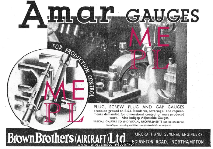 : Brown Brothers Amar Gauges : Brown Brothers Amar Gauges