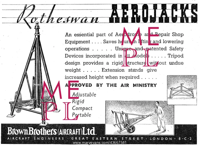 : Brown Brothers Rotheswan Aerojacks : Brown Brothers Rotheswan Aerojacks